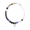 Bracciale Iesus SMALL zirconi bianco rosso blu 46 eur